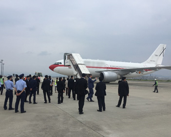 G20大阪サミットにおける外交特別機の運航支援 画像02